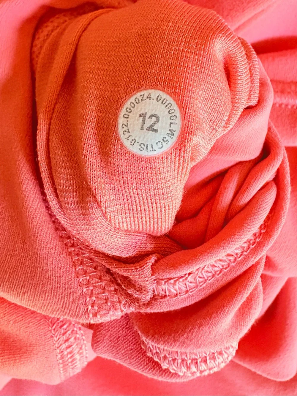 Lululemon Align High Rise Leggings Pink Coral Size 12 Yoga Athletic